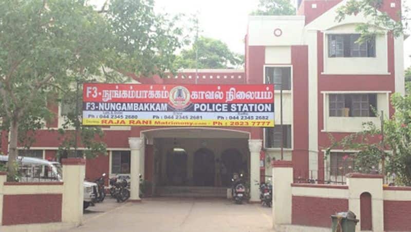 corona positive for 2 police...nungambakkam police station lock