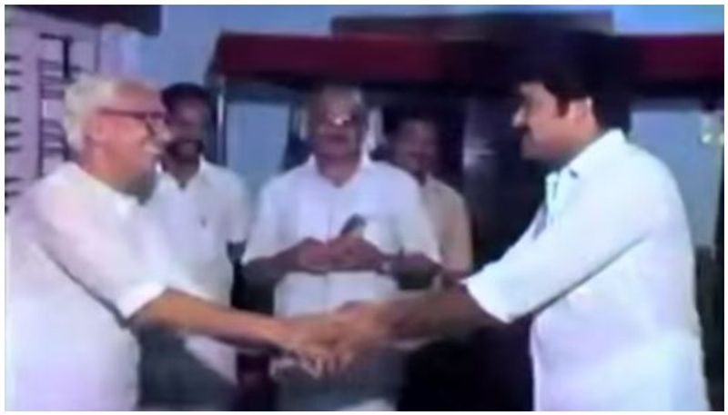 മോഹൻലാലിന്റെ വിവാഹത്തിന് ആശംസകള് നേര്ന്ന് ലീഡര് കരുണാകരൻ.
