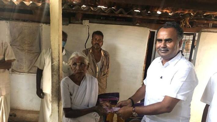 Nalaram trust founder SP Anbarasan helped Idli paati kamalaathal Nalaram trust founder SP Anbarasan helped Idli paati kamalaathal