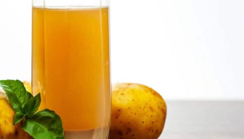 To get a healthy and soft skin Try this potato juice