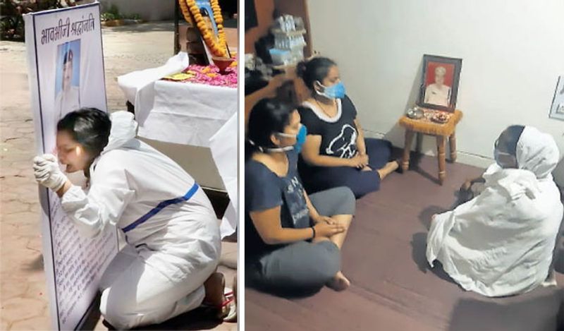 शहीद टीआई पाल का घर इंदौर में है। उनके घर में पत्नी मीना के अलावा दो बेटियां फाल्गुनी और ईशा हैं। अपने पिता के साहस को याद करके उनकी बेटियां रो पड़ती हैं। पत्नी इतना कहती हैं कि उन्होंने अपनी ड्यूटी निभाई, हमारे लिए यह गर्व की बात है। उल्लेखनीय है कि सरकार के ऐलान के बाद फाल्गुनी SI में भर्ती होने फिटनेस टेस्ट देने पहुंची थीं। आईजी राकेश गुप्ता ने कहा कि जल्द ही फाल्गुनी को ज्वाइन मिल जाएगी।