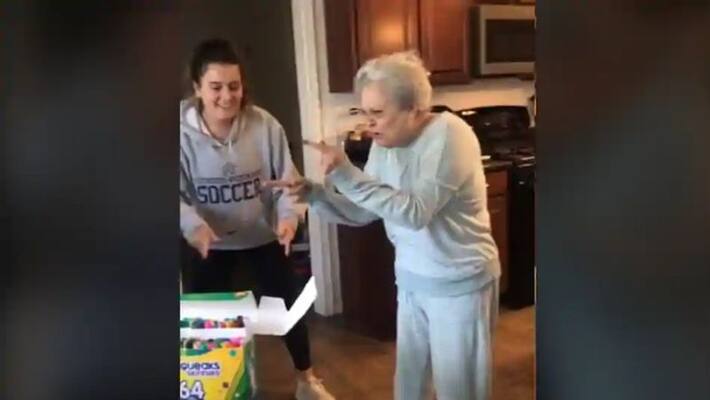 TikTok video of a granny and her granddaughter is viral now TikTok video of a granny and her granddaughter is viral now