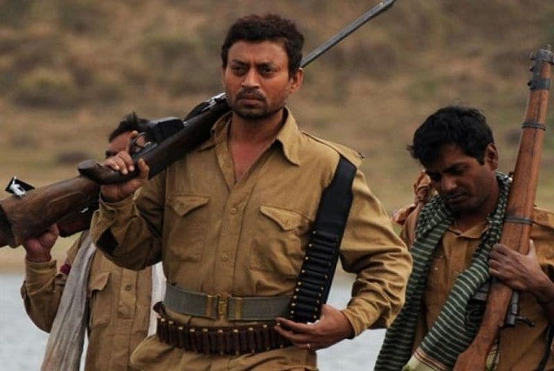 An athlete as well as a dacoit, Irrfan aced both characters with perfection in the film Paan Singh Tomar.
