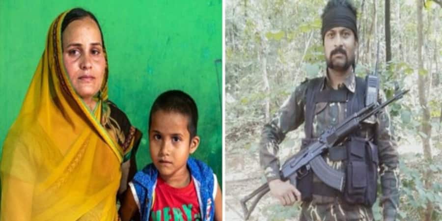 chhattisgarh coronavirus wife of martyr jawan donated in cm relied fund KPR