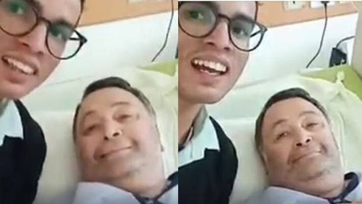 rishi kapoor video from hospital rishi kapoor video from hospital