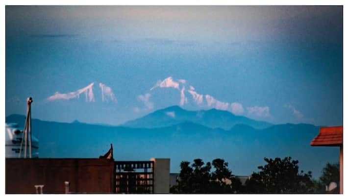 saharanpur people can see himalaya now visible from town with good aqi after 30 years kpt saharanpur people can see himalaya now visible from town with good aqi after 30 years kpt