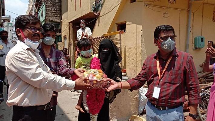 Four Coronavirus Patients Discharge from Covid Hospital in Kalaburagi Four Coronavirus Patients Discharge from Covid Hospital in Kalaburagi