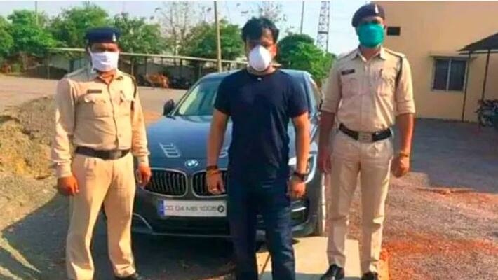 youth Arrested after live streaming joyride during Corona Virus lockdown in Chattisgarh youth Arrested after live streaming joyride during Corona Virus lockdown in Chattisgarh