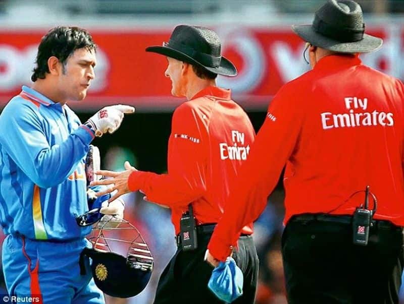 3 incidents when dhoni lost his cool in field