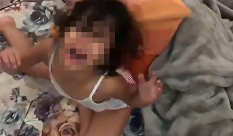 heartless stepmother abuses 4 year old daughter during lockdown cuts lips with scissors for calling her mummy kph