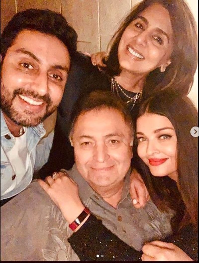 Aishwarya took to Instagram and wrote, “So much love for you...and from you my dearest Chintu uncle...ALWAYS... so heartbroken...May your Soul Rest in Peace God Bless. There will never be another... just TOO SPECIAL.. and the memories... Precious... Miss you and Love you Forever..” 