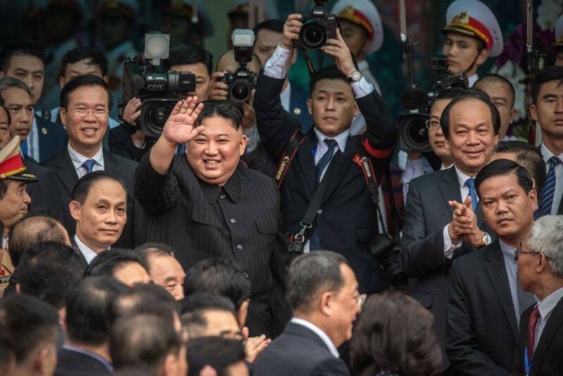 north Korea president kim jon unn  came out