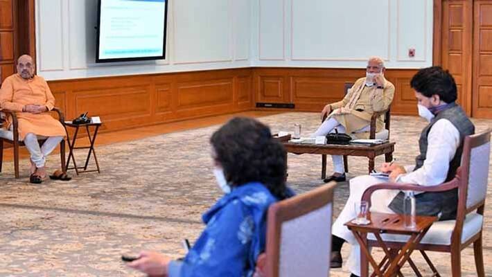 Coronavirus Crisis PM Modi reviews aviation power sectors performance Coronavirus Crisis PM Modi reviews aviation power sectors performance