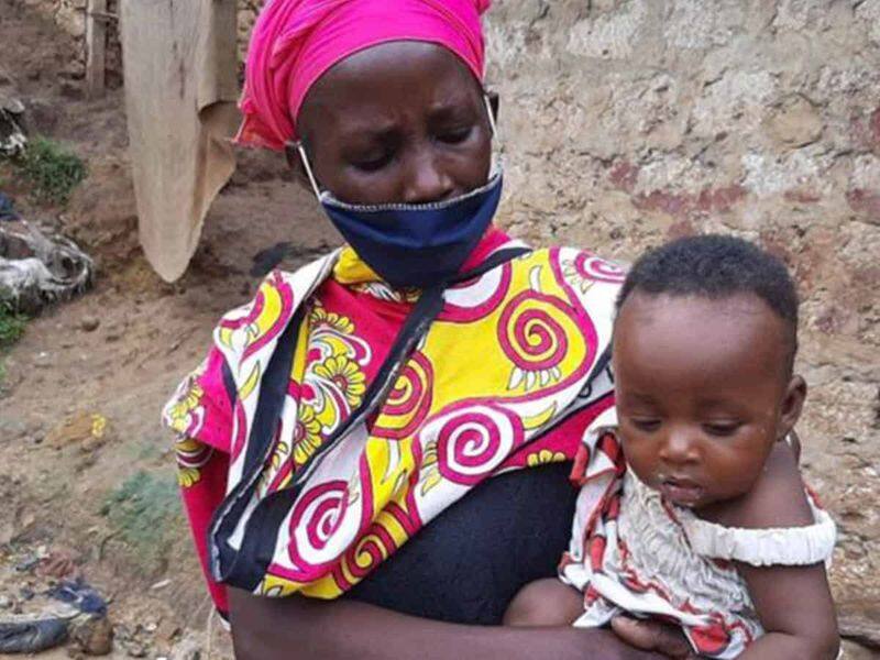 mother pretends to boil stones as food for starving kids lock down horror in kenya