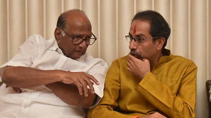 NCP Thackeray led Sena Congress will together contest upcoming election, confirms Sharad Pawar - adt NCP Thackeray led Sena Congress will together contest upcoming election, confirms Sharad Pawar - adt