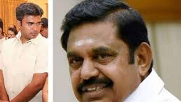 Mithun is the son of Edappadi Palanisamy Mithun is the son of Edappadi Palanisamy
