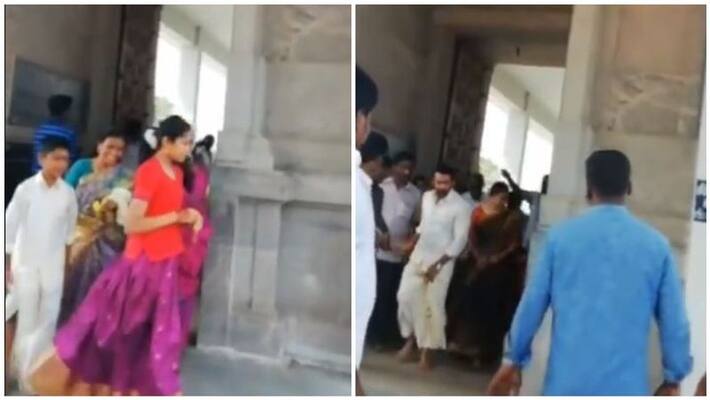surya jyodhika worship in erode temple video viral in social media surya jyodhika worship in erode temple video viral in social media
