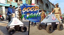 The Good Fight: Police deploy robot for surveillance in Chennai during lockdown
