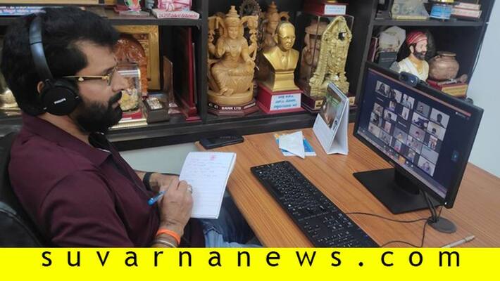 Karnataka tourism Minister CT Ravi Conversation with 38 Country Kannadigas who struck in various parts of the world Karnataka tourism Minister CT Ravi Conversation with 38 Country Kannadigas who struck in various parts of the world