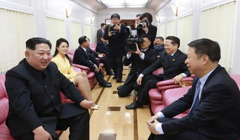 Expensive Liquor, Fun With Young Women: It's Kim Luxury Train!...