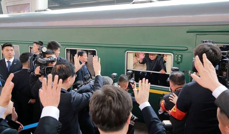 Expensive Liquor, Fun With Young Women: It's Kim Luxury Train!...
