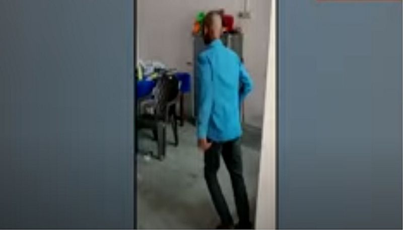 Punishment for breaking lockdown, dance on Sapna Chaudhary song in police station, video viral asa