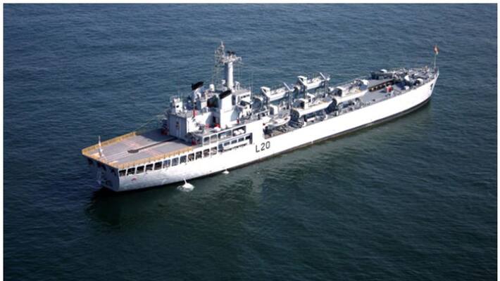 INS magar will reach kochi with 202 expats today INS magar will reach kochi with 202 expats today