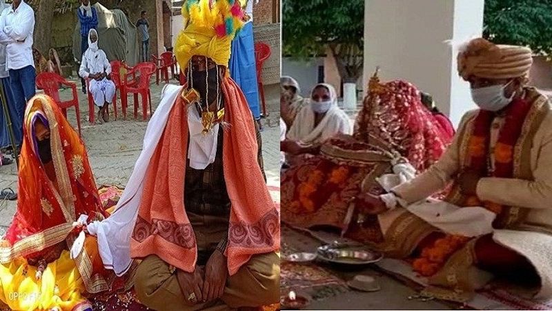 unique marriages of lockdown, older sister in the morning and younger sister married in the evening asa