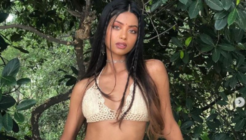 Shaun Romy who made her Mollywood debut opposite Dulquer Salmaan has treated her fans to pics of her posing in a bikini on a terrace
