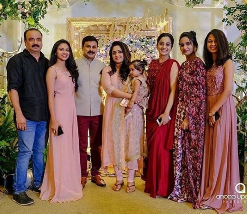 Kavya Madhavan - Dileep Cute Family photos