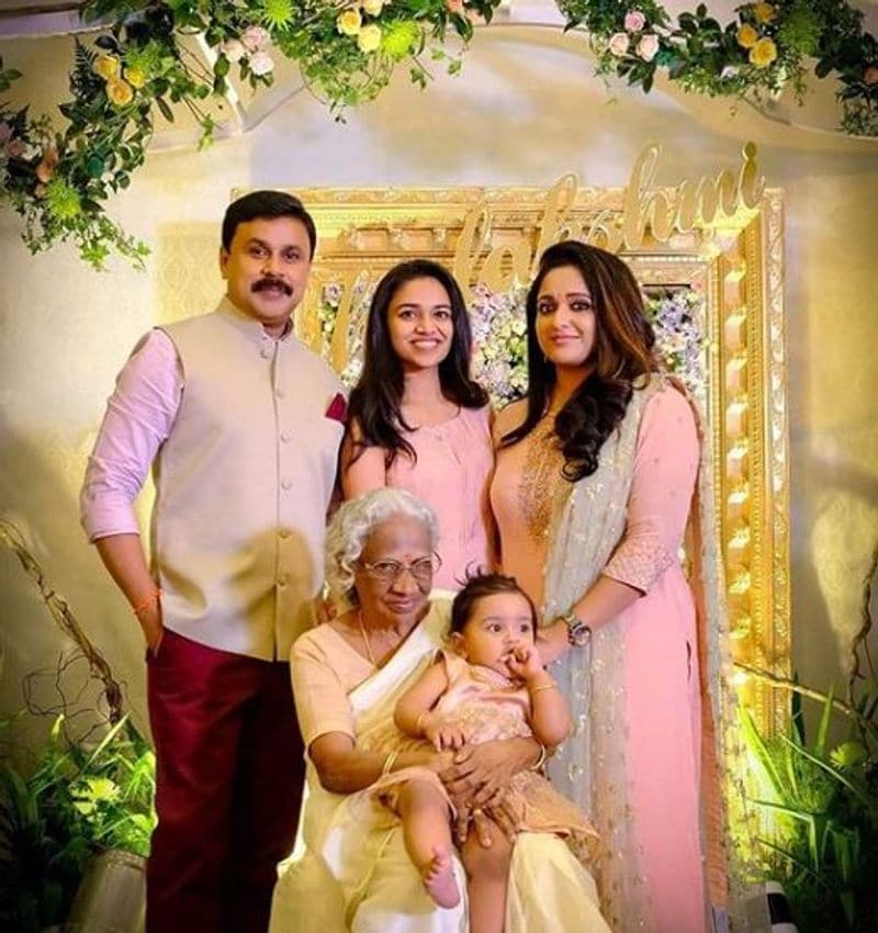 Kavya Madhavan - Dileep cute Family Photos