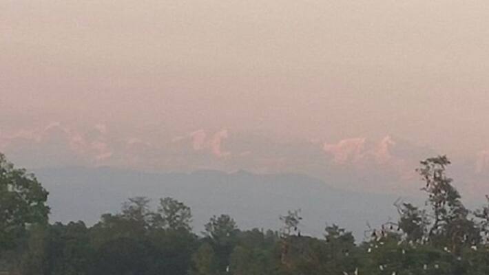 Bihar people see stunning view of Mount Everest after decades due to lockdown Bihar people see stunning view of Mount Everest after decades due to lockdown