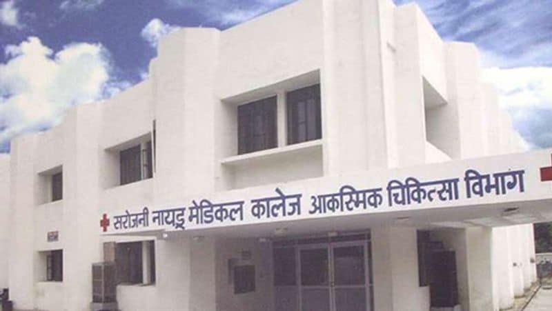 mice rubbed the legs of the patient in sn medical college agra kpl