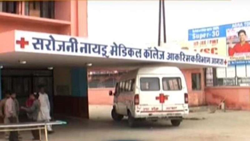 mice rubbed the legs of the patient in sn medical college agra kpl