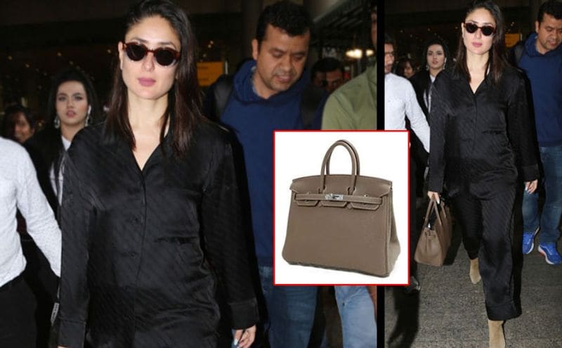 While people were checking out the pictures, Kareena's super-expensive bag grabbed everyone's attention.
