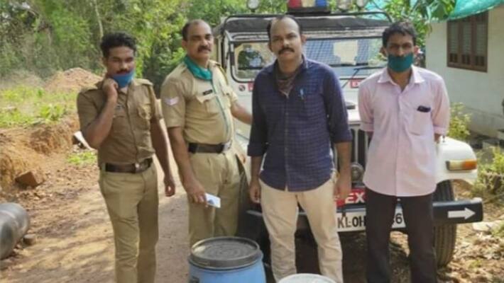 excise team seized 100 litre alcohol wash excise team seized 100 litre alcohol wash