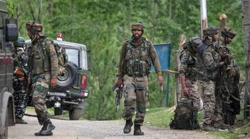 Encounter between security forces and militants continues in Kulgam in Jammu and Kashmir