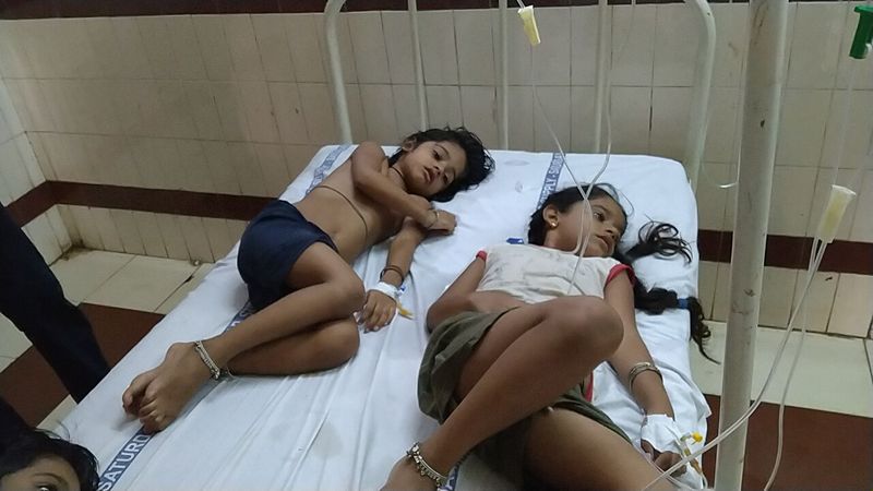 অন্ধ্রপ্রদেশের মুখ্যমন্ত্রী জগন্মোহন রেড্ডি অসুস্থদের দেখতে কিং জর্জ হাসাপাতালে যান।