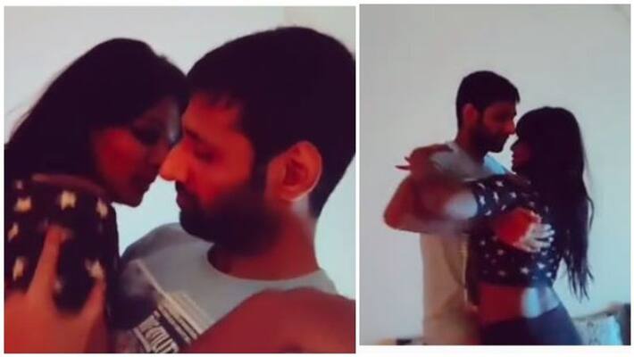 meera mithun bed room dance video goes viral in social media meera mithun bed room dance video goes viral in social media