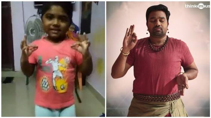 mirchi siva commenting small child dance video mirchi siva commenting small child dance video