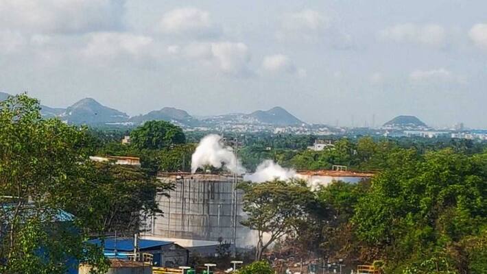 Andhra pradesh vishagapatinam district gas factory accident Andhra pradesh vishagapatinam district gas factory accident