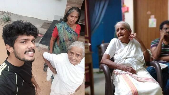 grandmother died who viral in vishu video grandmother died who viral in vishu video