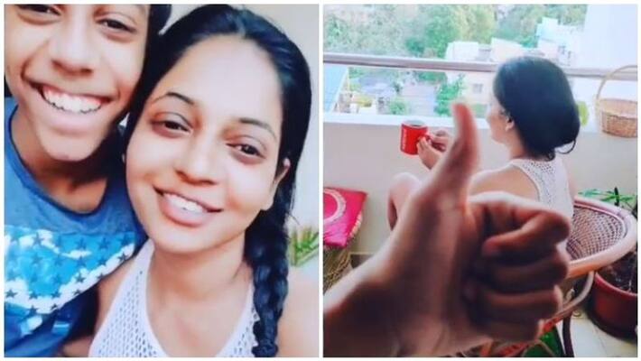bigboss reshma introduce son ragul here video goes viral bigboss reshma introduce son ragul here video goes viral