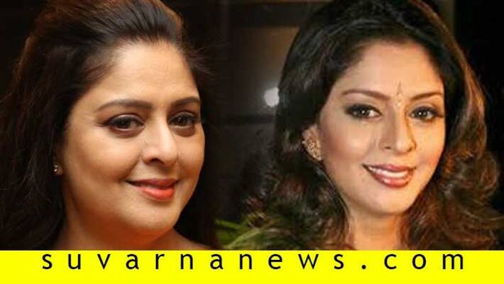 Congress leader Actress Nagma stands with pakistan journalist gets trolled Congress leader Actress Nagma stands with pakistan journalist gets trolled