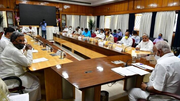 Yeddyurappa explains To all party delegation Govt Taken measures Of Coronavirus Yeddyurappa explains To all party delegation Govt Taken measures Of Coronavirus