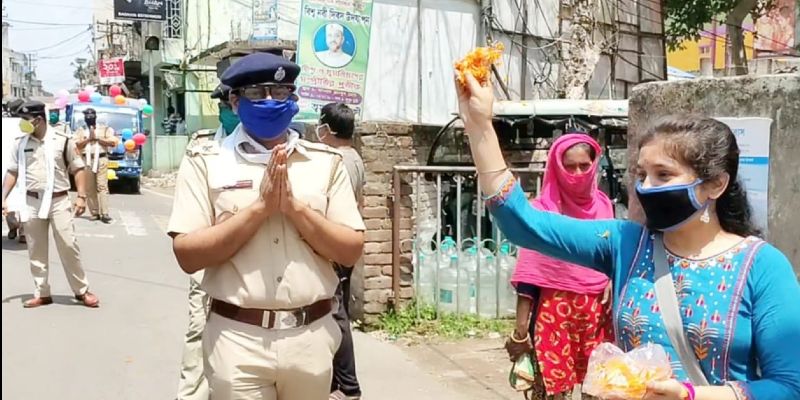 ২৫ বৈশাখের সকালে কিন্তু অন্য ছবি ধরা পড়ল হাওড়ার বাগনানে।