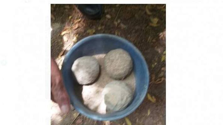 Bomb exploded in Madurai Police to get rid of the skull !! Bomb exploded in Madurai Police to get rid of the skull !!