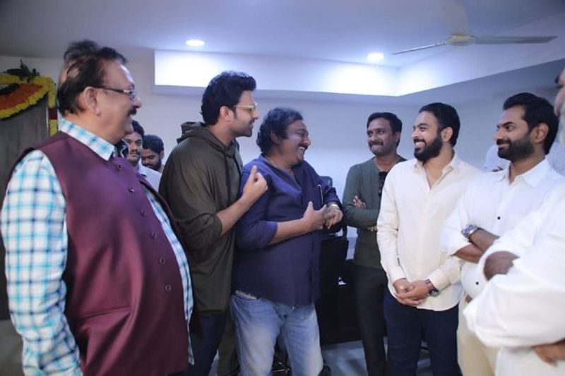 prabhas 20 movie ...Director shares throwback pictures