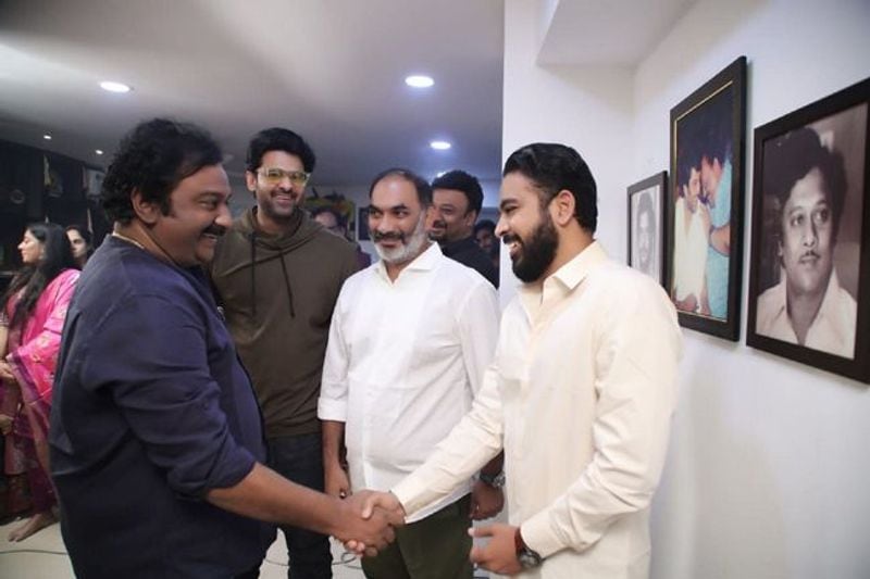prabhas 20 movie ...Director shares throwback pictures