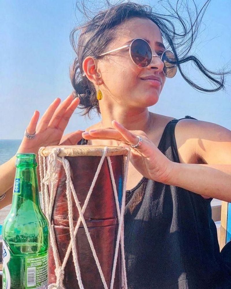 Shocking look of Swetha Basu in lock down days
